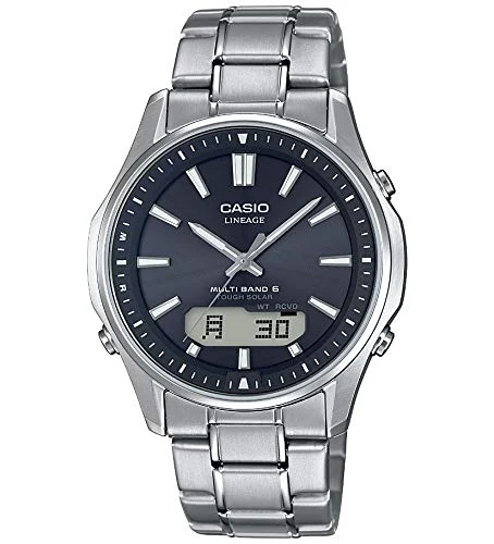 CASIO Orologio Solare Radio Controllato LCW-M100TSE-1AJF Uomo Nero