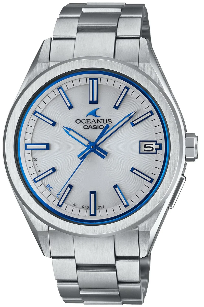 CASIO OCEANUS Orologio Solare Radio OCW-T200S-7AJF Argento