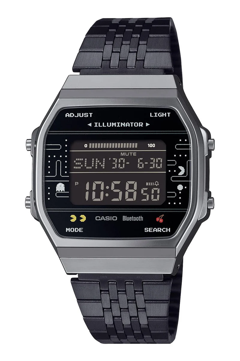 CASIO Orologio Digitale Bluetooth Edizione Limitata PAC-MAN ABL-100WEPC-1BJR Nero