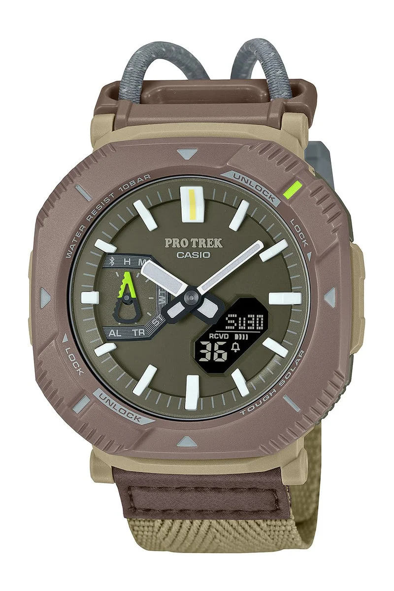 Casio Pro Trek Hiker Bluetooth Solar Watch PRJ-B001B-5JF Brown