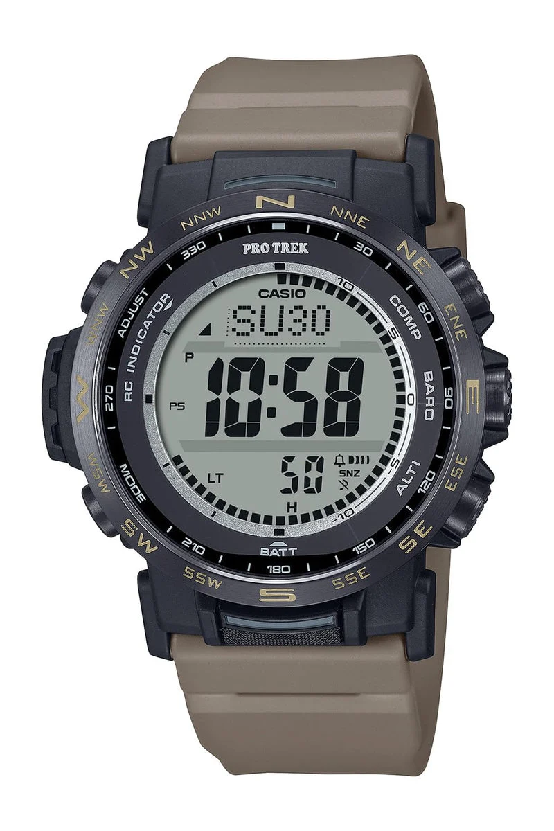 CASIO Orologio Solare Radio Pro Trek Climber PRW-35LD-5JF Coyote Scuro