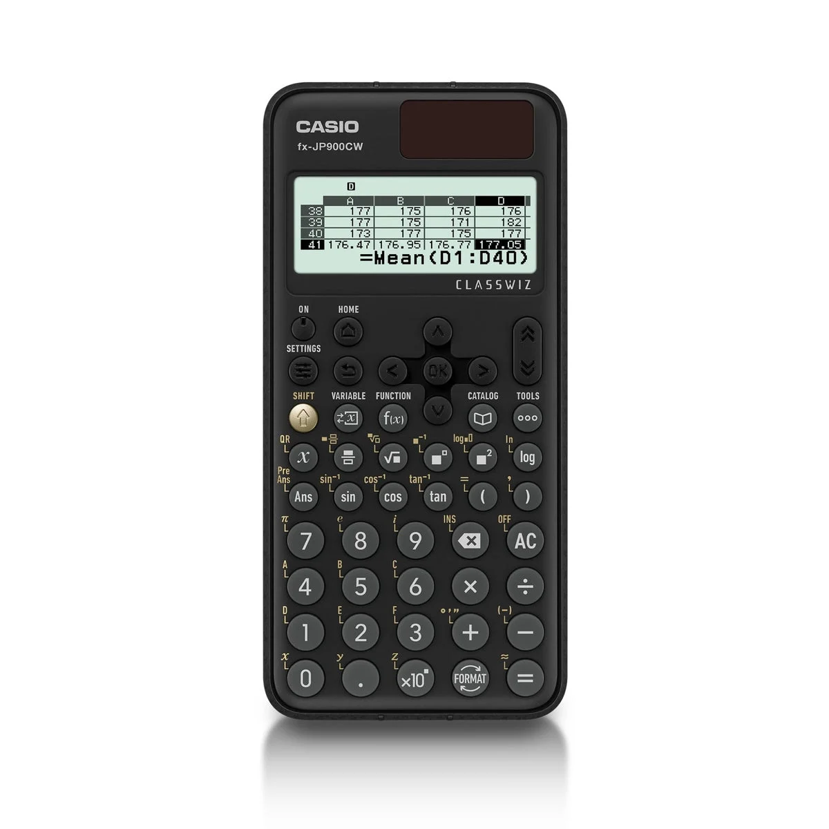CASIO Scientific Calculator with High-Res Japanese Display fx-JP900CW-N