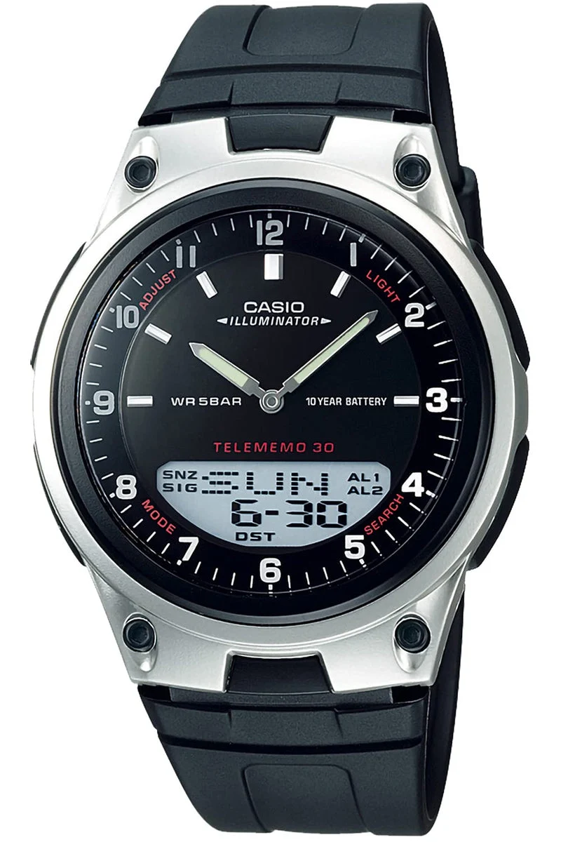CASIO Watch Casio Collection AW-80-1AJH Men's Black
