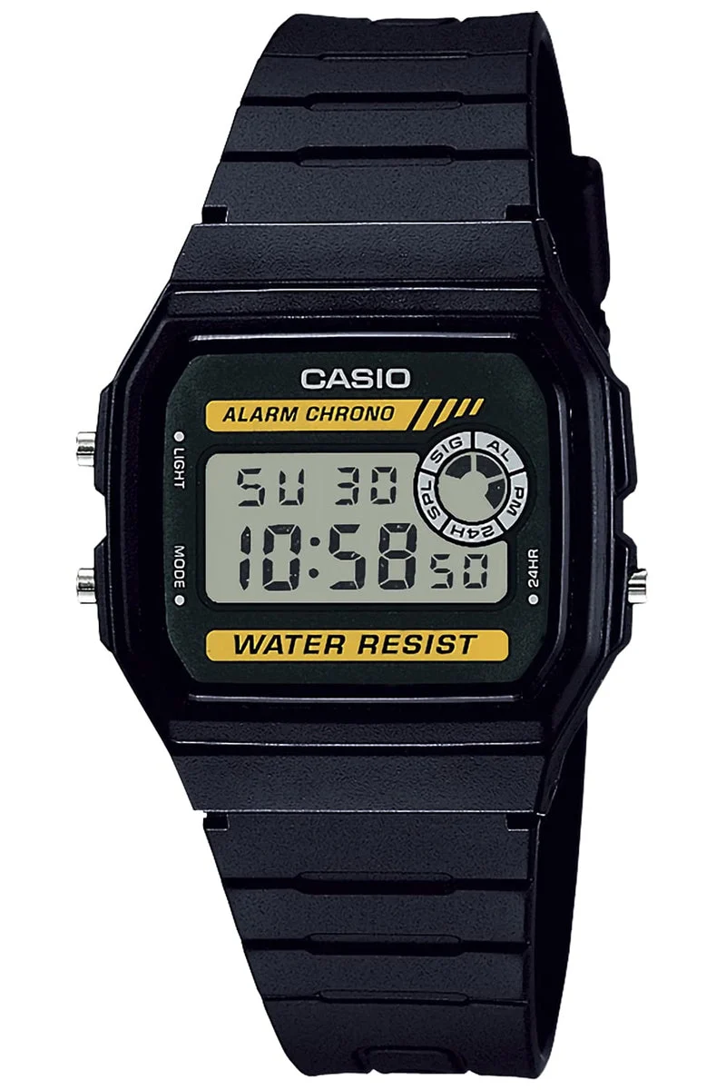 CASIO Orologio Collezione F-94WA-9JH Uomo Nero