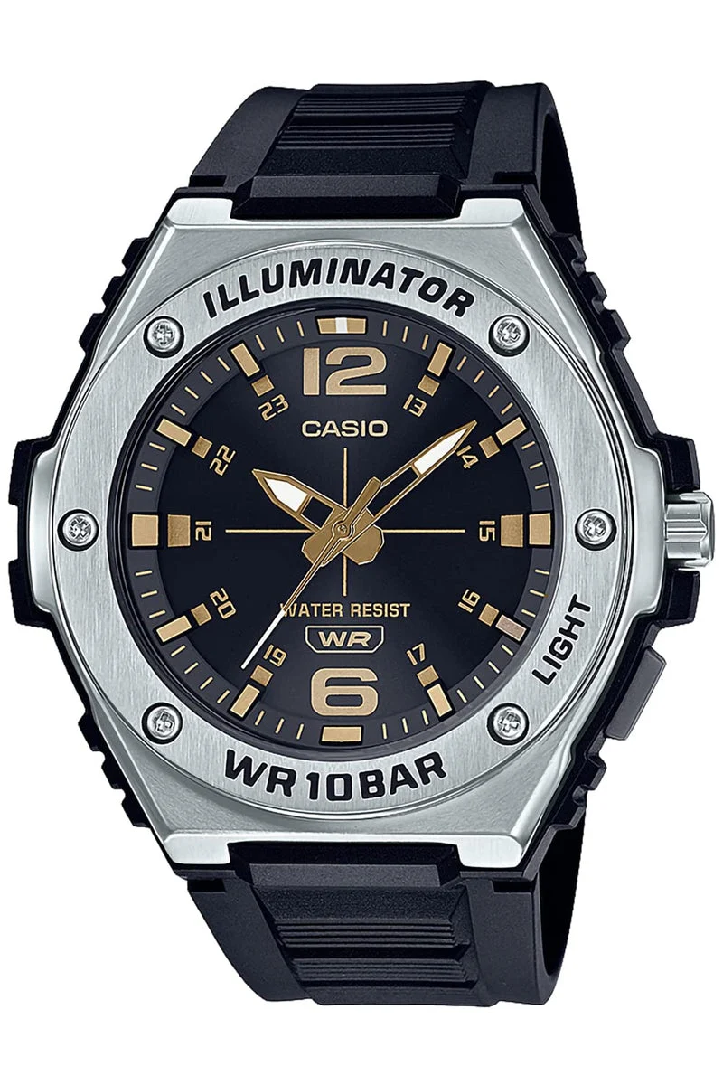 CASIO Orologio MWA-100H-1A2JF Resistente all'Acqua 10 ATM Nero