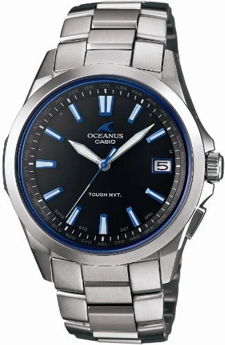 OCEANUS Orologio Radio Controllato Solare OCW-S100-1AJF Argento 10BAR