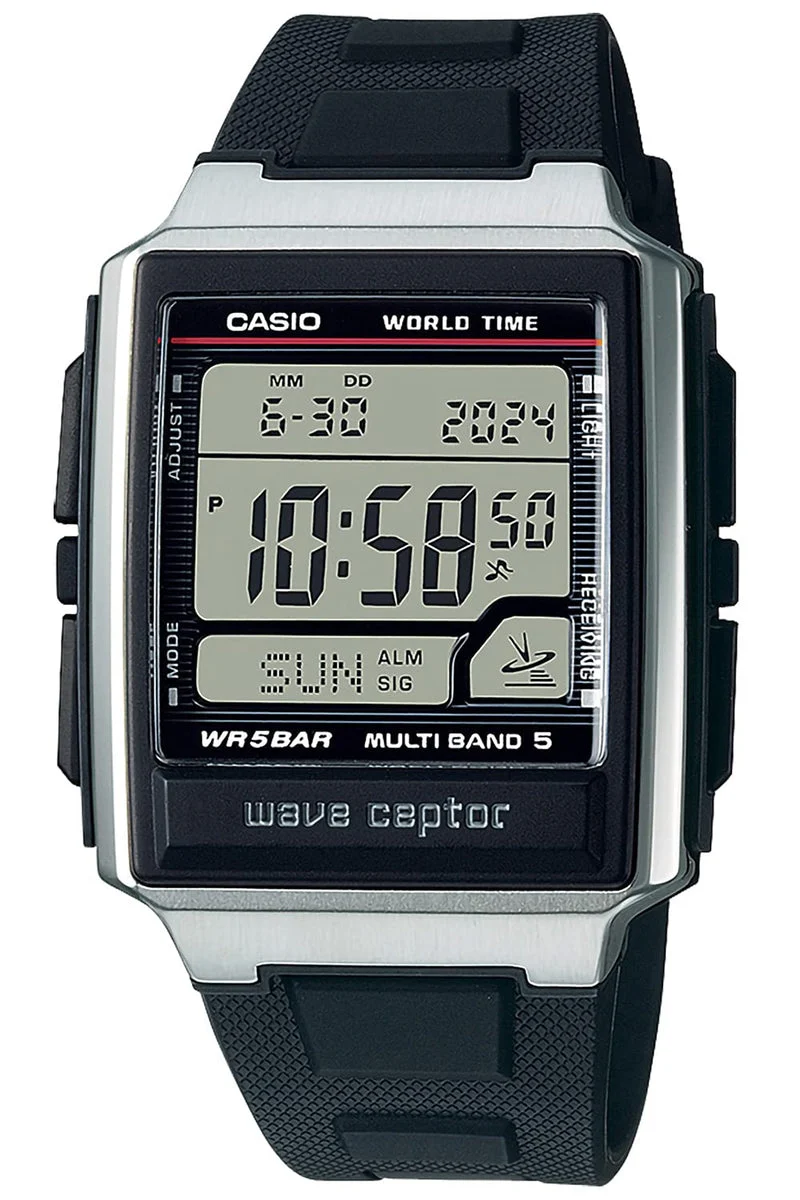 CASIO Waveceptor Men's Watch Radio Controlled WV-59R-1AJF Black