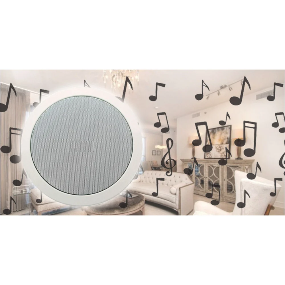 CASSA ACUSTICA 18 21 CM DA INCASSO FILODIFFUSIONE NEGOZI IMPIANTI AUDIO AUTO 6W - TrAdE Shop Traesio