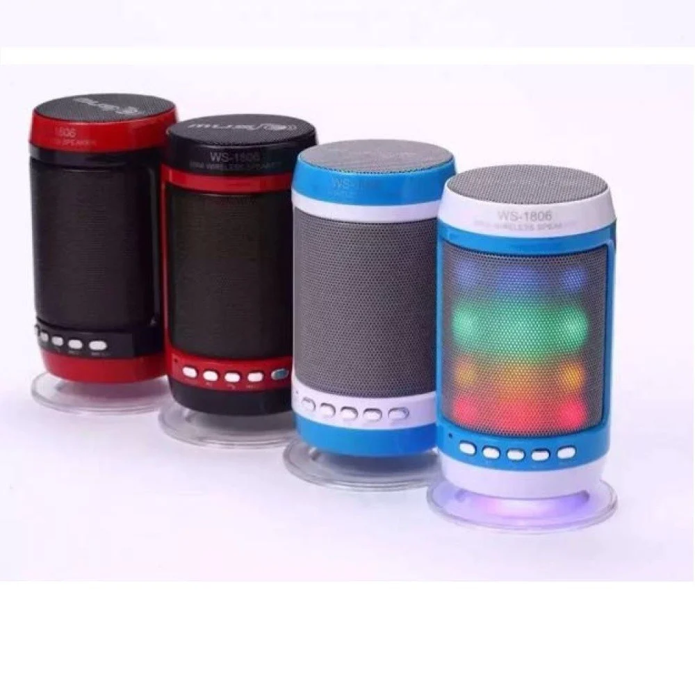 cassa altoparlante Bluetooth BLUETOOTH Sound Box USB SD CARD FM MUSIC LED DISCO - TrAdE Shop Traesio