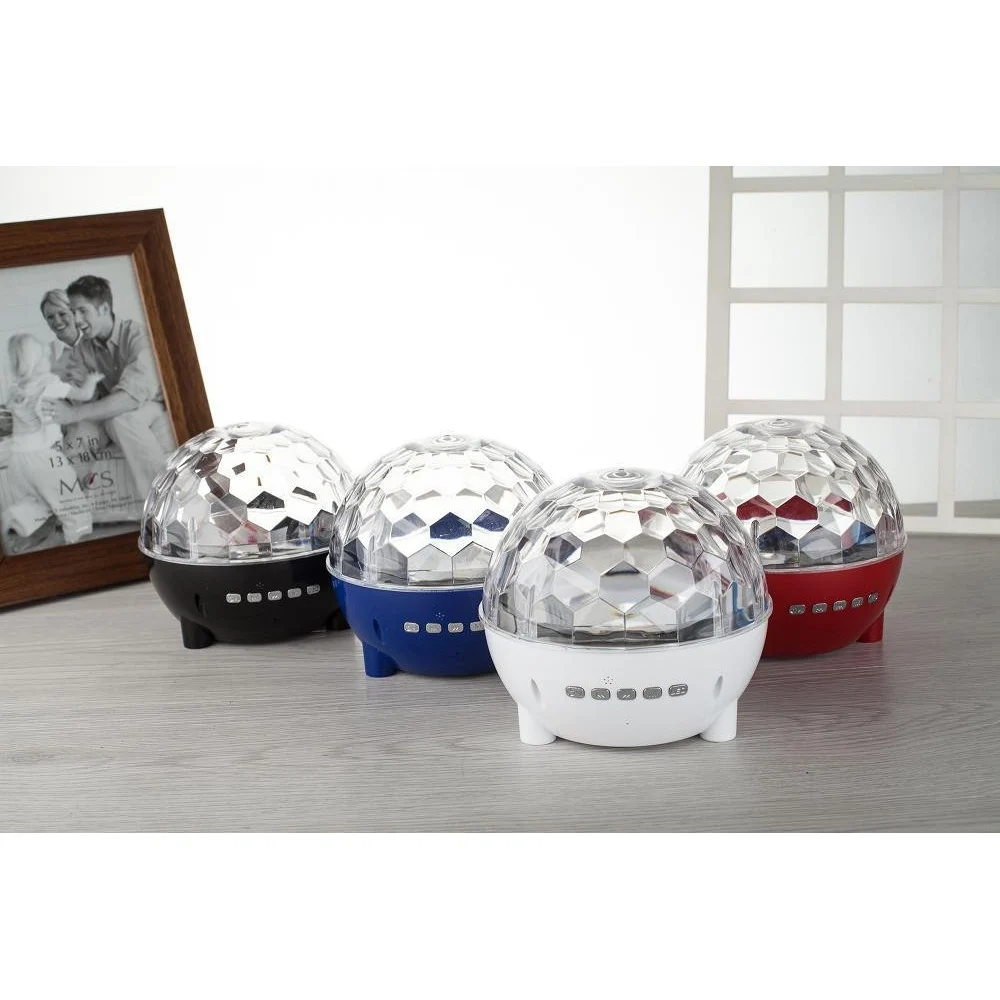 CASSA SPEAKER BLUETOOTH ALTOPARLANTE CON EFFETTI LUCE DISCOTECA MP3 TF RADIO DJ - TrAdE Shop Traesio
