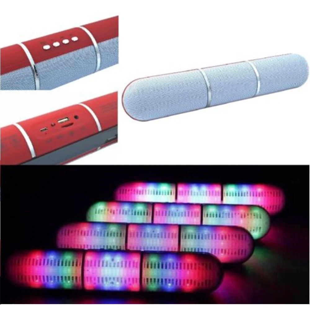 CASSA SPEAKER BLUETOOTH FM TF AUX USB VIVAVOCE PULSE LED IPOD SMARTPHONE TABLET - TrAdE Shop Traesio