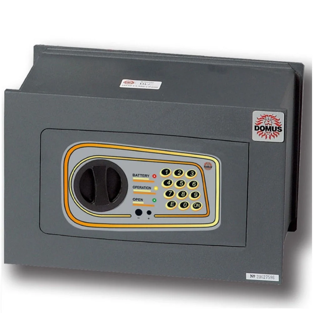 CASSAFORTE DIGITALE A MURO CASSETTA SICUREZZA ELETTRONICA 30X25X20CM CASA HOTEL - TrAdE Shop Traesio