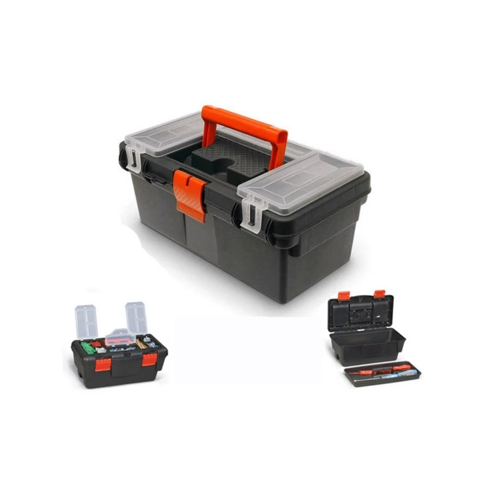 CASSETTA 33CM 13" PORTA UTENSILI VALIGETTA BORSA ATTREZZI IN PLASTICA MINUTERIA - TrAdE Shop Traesio