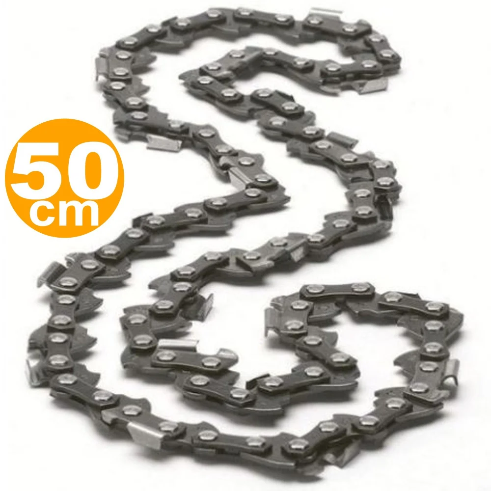 CATENA RICAMBIO PER BARRA LAMA 50CM 76 MAGLIE A PUNTA ACCESSORI X MOTOSEGA 50CC - Trade_Ox