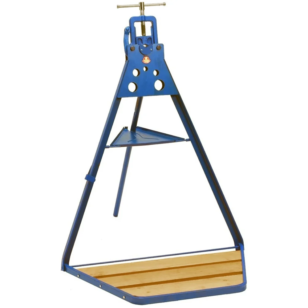CAVALLETTO PORTATILE IDRAULICO 3" POLLICI MORSA BANCO TUBI DA LAVORO IDRAULICO - Ariex ®