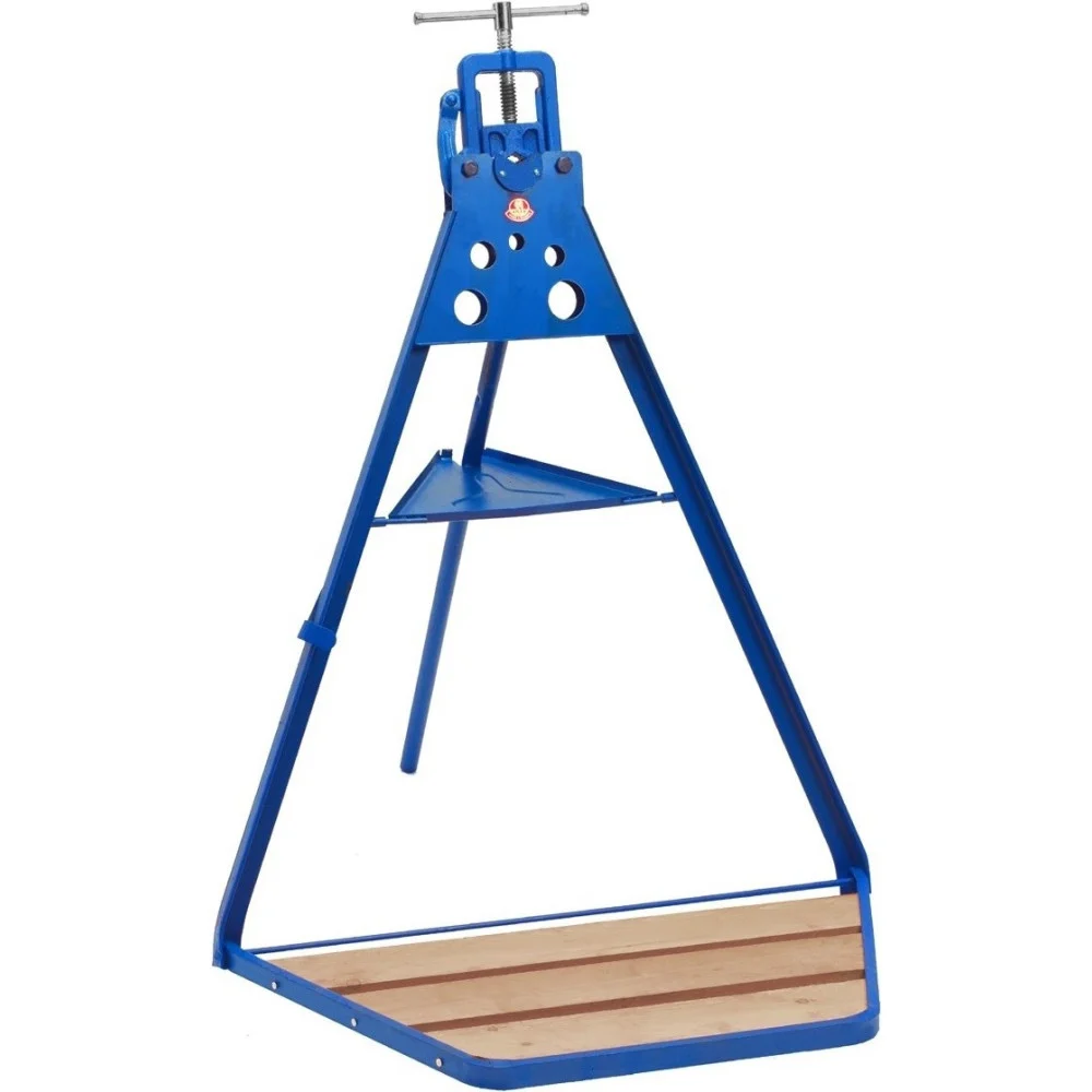 CAVALLETTO PORTATILE IDRAULICO 4" POLLICI ARIEX MORSA BANCO TUBI DA LAVORO - Ariex ®