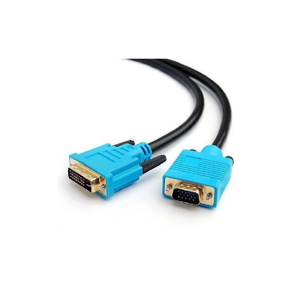 CAVO CAVETTO VGA A DVI CONVERTITORE ADATTATORE da DVI a VGA da VGA a DVI 1,5 MT - TrAdE Shop Traesio