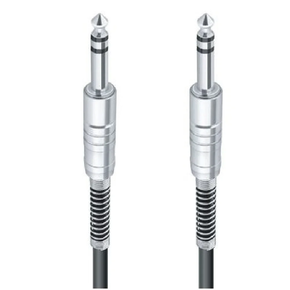 CAVO COLLEGAMENTO 2 JACK DA 6.5MM 10 MT CAVETTO MICROFONO AUDIO STEREO JJACK-09
