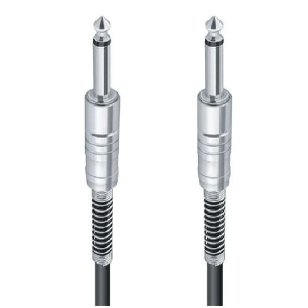 CAVO COLLEGAMENTO 2 JACK DA 6.5MM MONO 10MT CAVO MICROFONO AUDIO STEREO JJACK-04