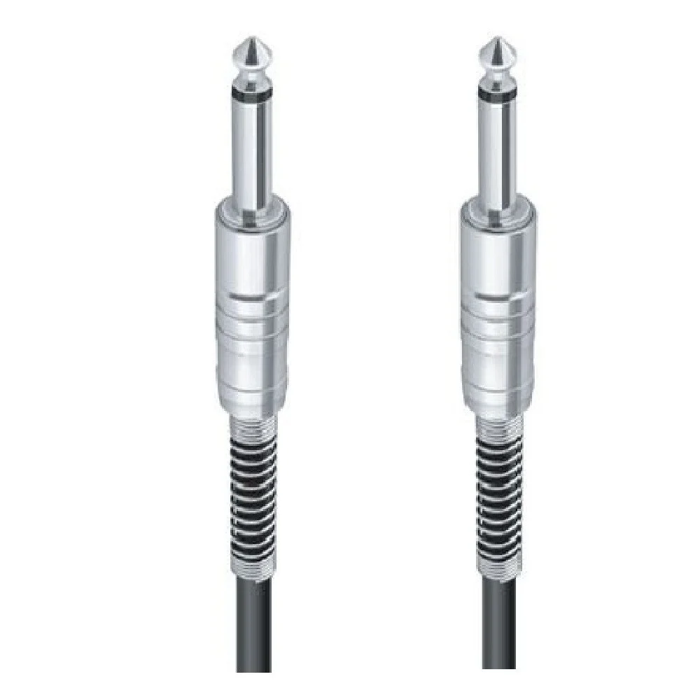 CAVO COLLEGAMENTO 2 JACK DA 6.5MM MONO 20MT CAVO MICROFONO AUDIO STEREO JJACK-05