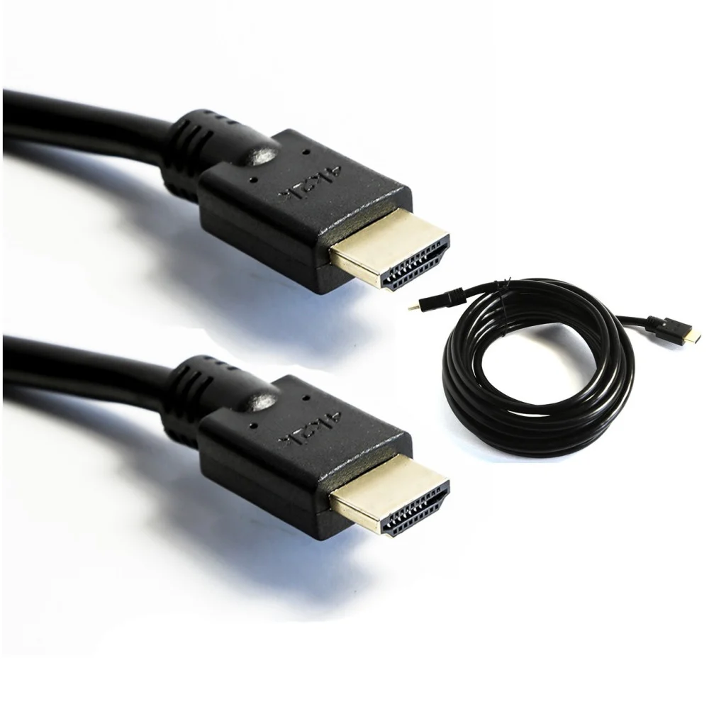CAVO HDMI 4K 2K AD ALTA VELOCITA' FULLHD HD 3D 1080P BLU-RAY GOLD 24K 10MT