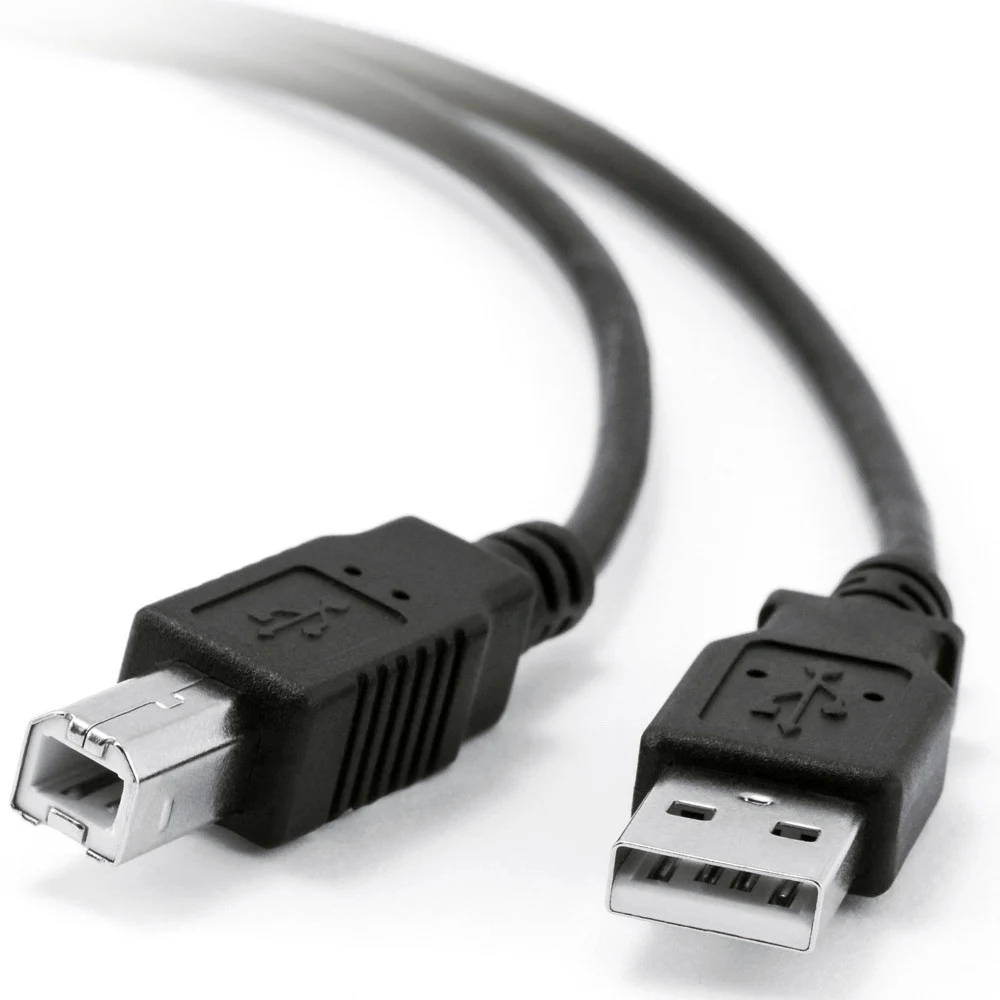 CAVO PROLUNGA STAMPANTE USB 2.0 AM/BM 2 X MASCHIO 10M 10MT 10 METRI - TrAdE Shop Traesio