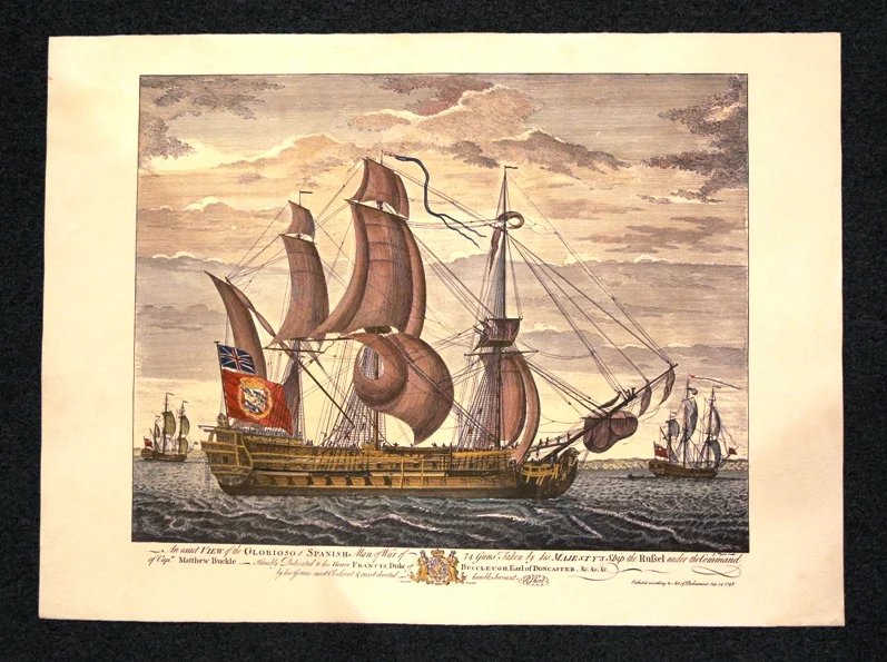 veliero – an exact view of the glorioso - Arredamento marinaresco