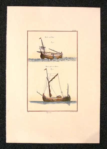 marine – planche XII - Arredamento marinaresco