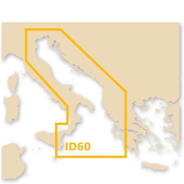 central mediterranean - Carte nautiche, da pesca…