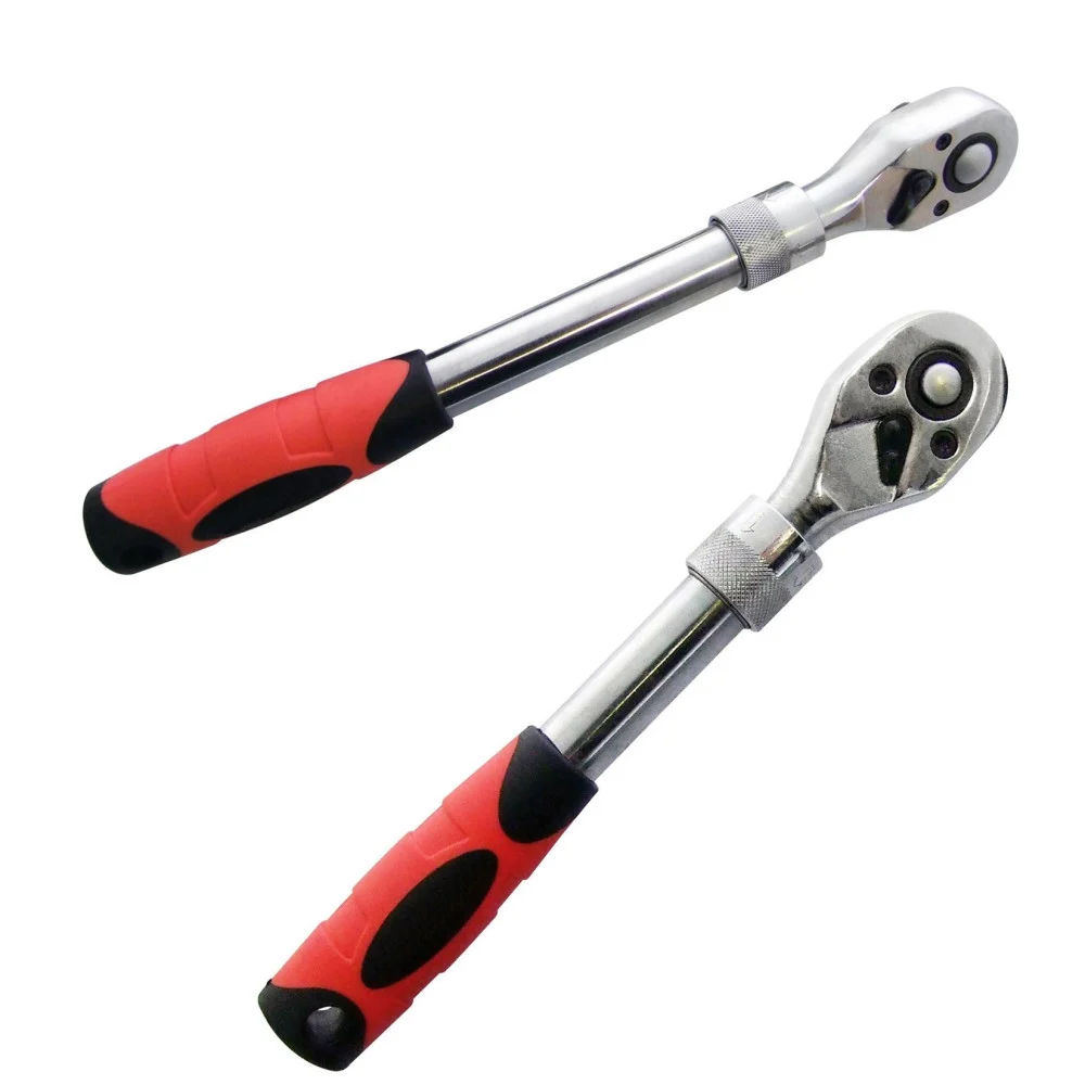 CHIAVE A CRICCHETTO DA 1/4" REVERSIBILE ALLUNGABILE TELESCOPICO CRICCHETTO - TrAdE Shop Traesio