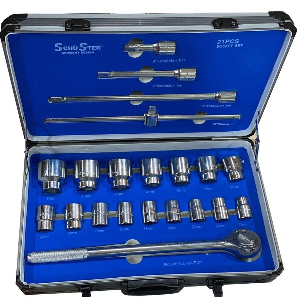 CHIAVI BUSSOLE GRANDI KIT 21 PEZZI PZ DA 19 A 50 mm CRICCHETTO CAMION TRATTORE - TrAdE Shop Traesio