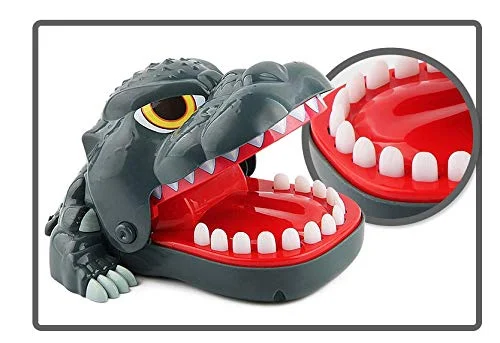 Chibi Godzilla gioco pop-up a morsi senza batterie