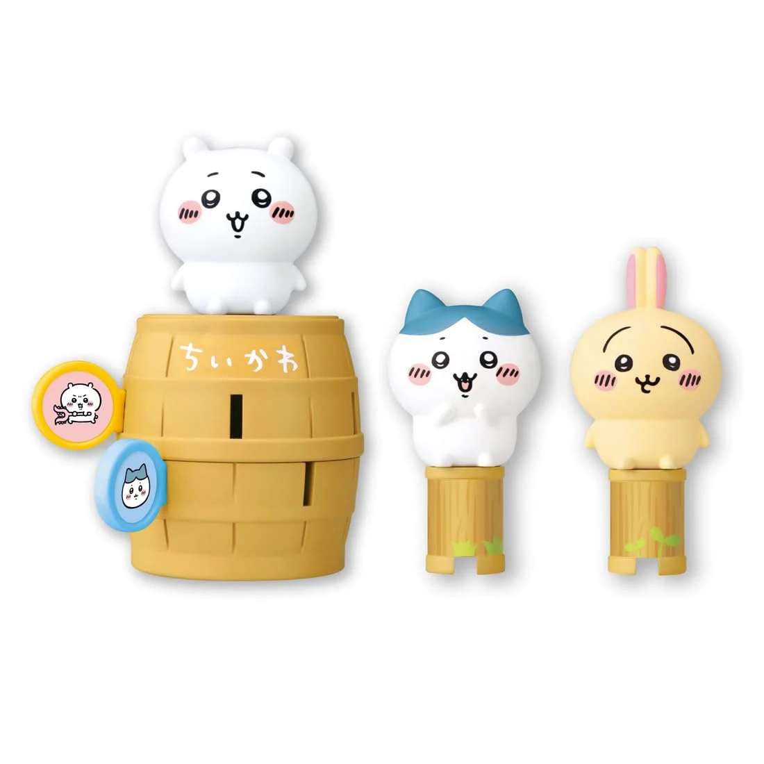Chiikawa Gioco botte pop-up con personaggi Set crisi Character Jump 3 figure