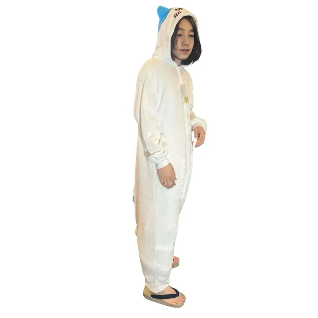 Chiikawa Hachiware Fleece Kigurumi Costume Adult - Other