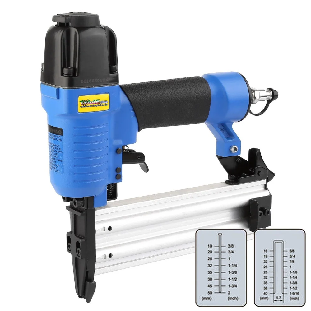 CHIODATRICE SPILLATRICE ARIA 2 FUNZIONI SPARACHIODI PISTOLA PER CHIODI 10 50 MM - TrAdE Shop Traesio