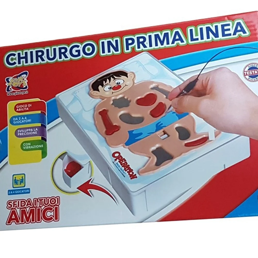 CHIRURGO IN PRIMA LINEA ALLEGRO VIBRAZIONE ABILITA' 2 A 4 GIOCATORI PRECISIONE - TrAdE Shop Traesio