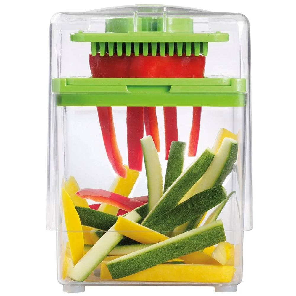 CHOP MAGIC TAGLIA VERDURE TAGLIAPATATE AFFETTA TRITA SMINUZZA DADINI VERDURA - TrAdE Shop Traesio