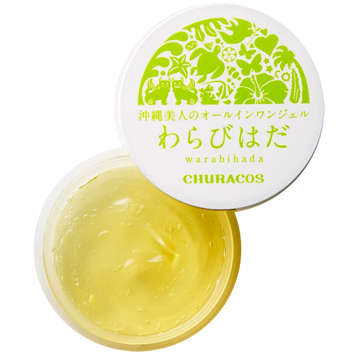 Churacos Warabihada All-in-One Organic Gel Hyaluronic Acid Placenta 30g