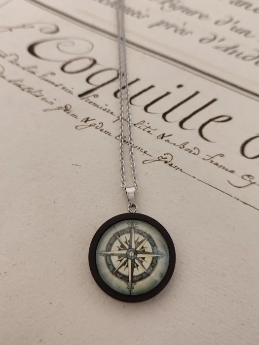 ciondolo imaginarium – rosa dei venti - Abbigliamento marinaresco