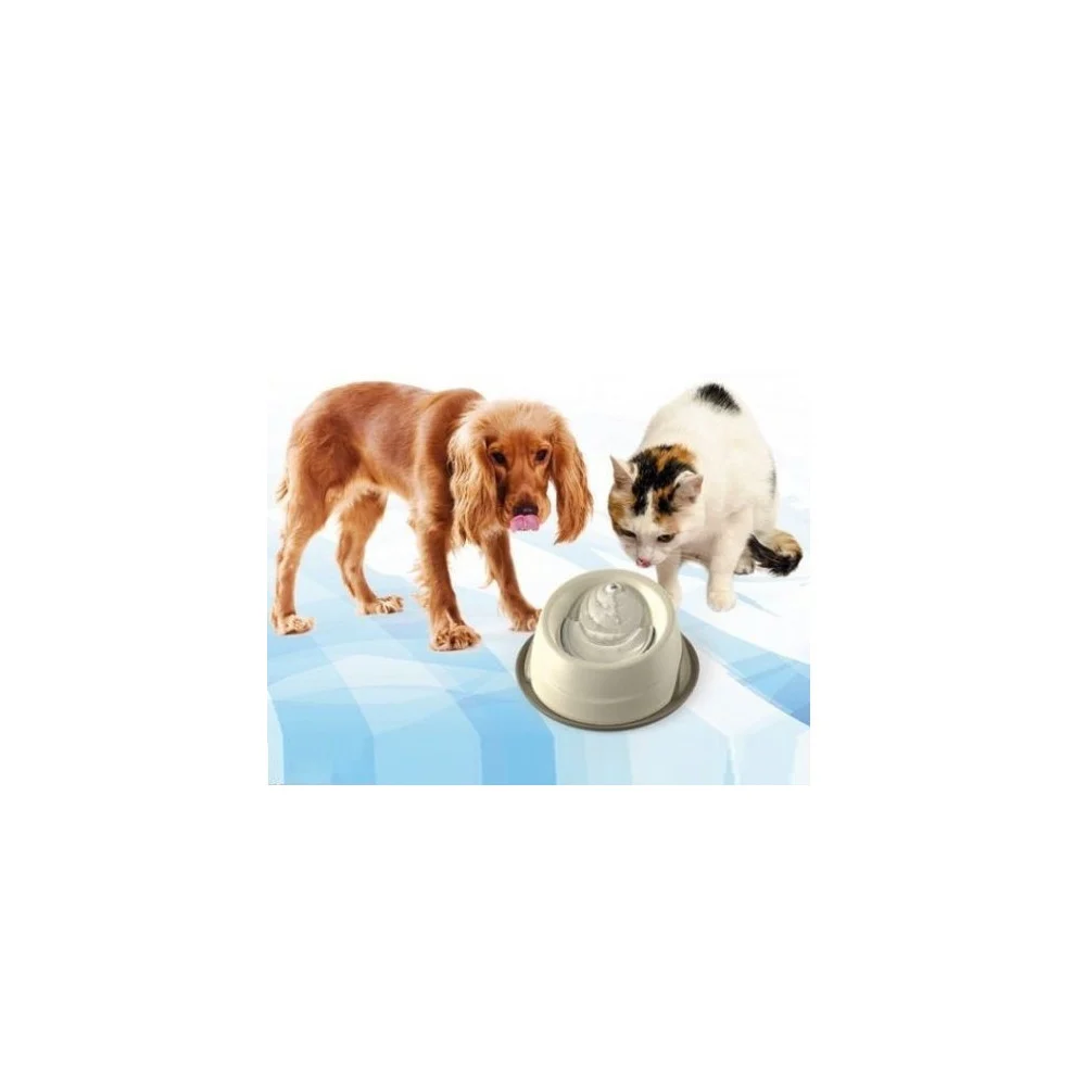 CIOTOLA AUTOMATICA FONTANA VASSOIO ACQUA CORRENTE PER CANE E GATTO ANTI SCIVOLO - TrAdE Shop Traesio
