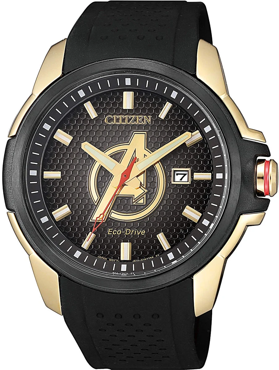 Citizen Orologio Avengers AW1155-03W Nero Uomo