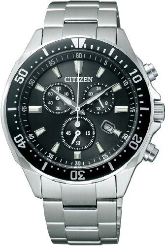 Citizen Orologio Eco-Drive Cronografo VO10-6771F Acciaio Argento