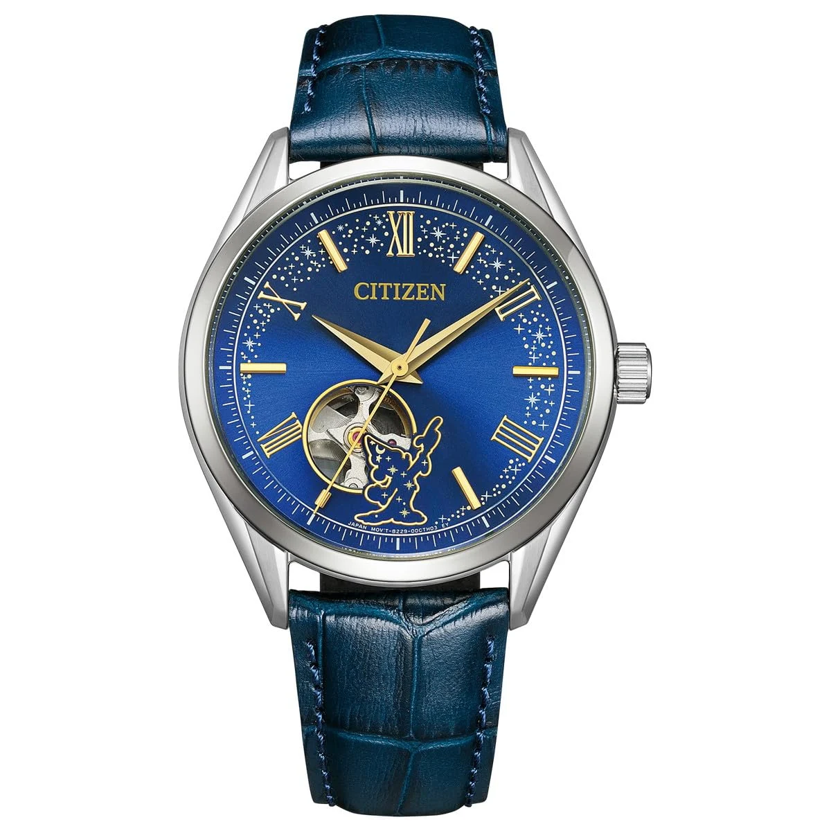 Citizen Orologio meccanico Ediz. limitata Disney FANTASIA NH9115-02L Blu 300pz