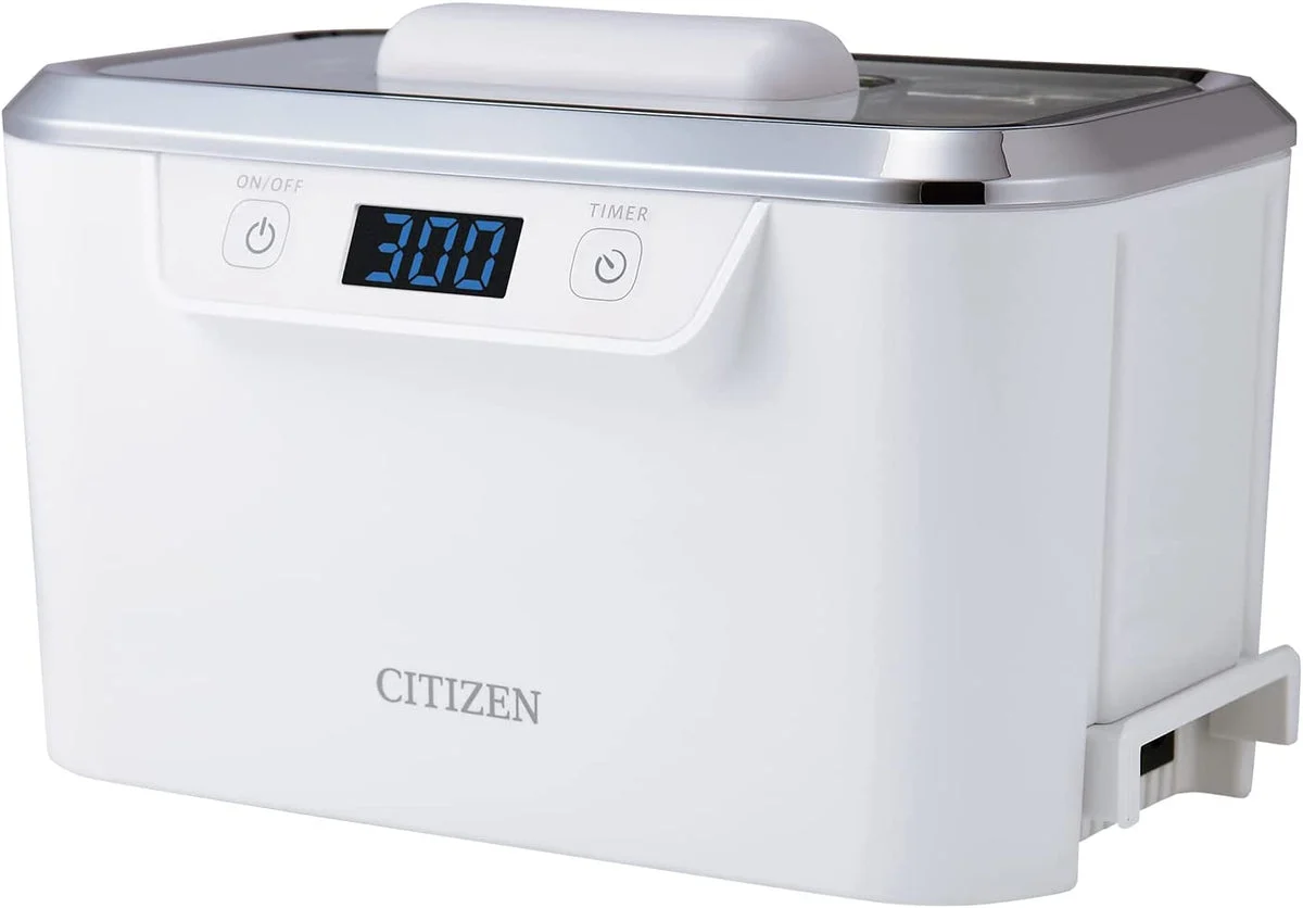 CITIZEN Ultrasonic Cleaner 100V - Compact Design - 600ml Capacity