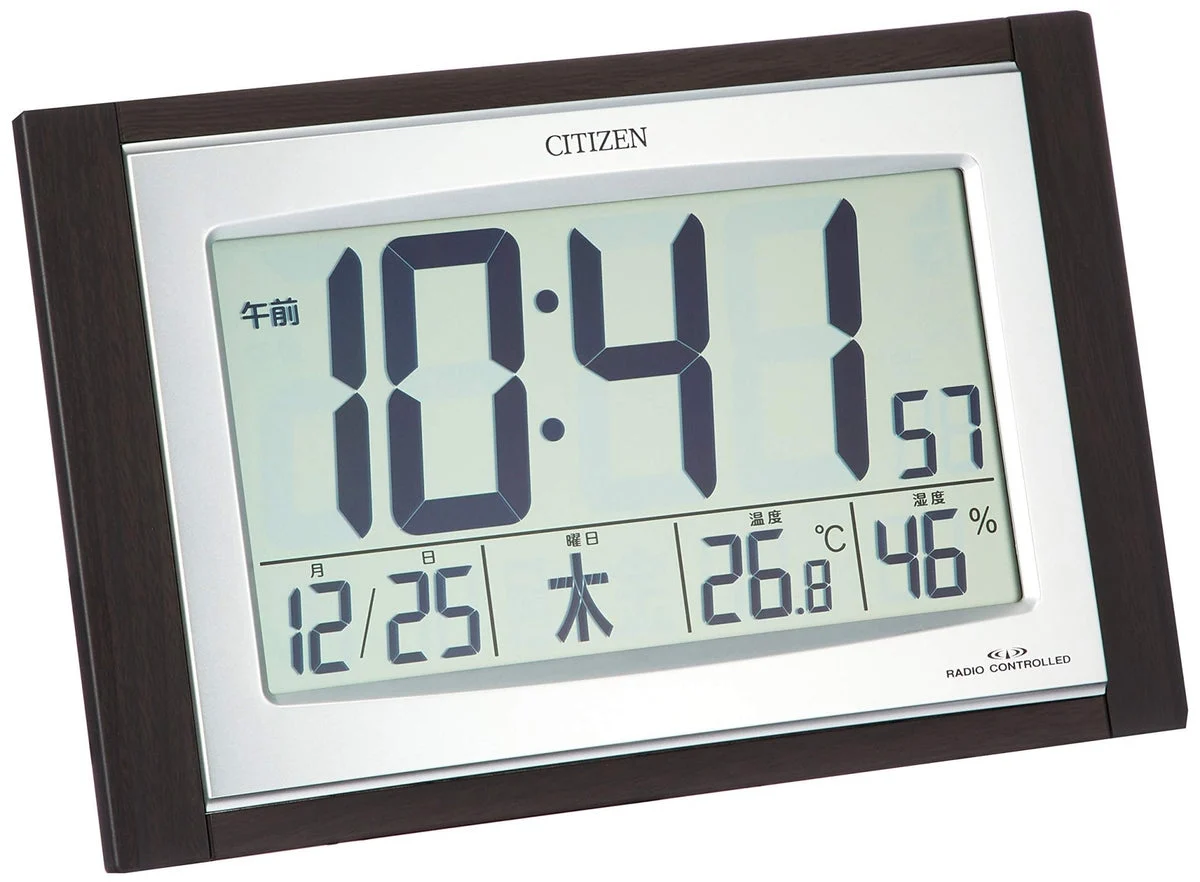 Reloj Despertador CITIZEN R096 Radio 8RZ096-023 Color Negro