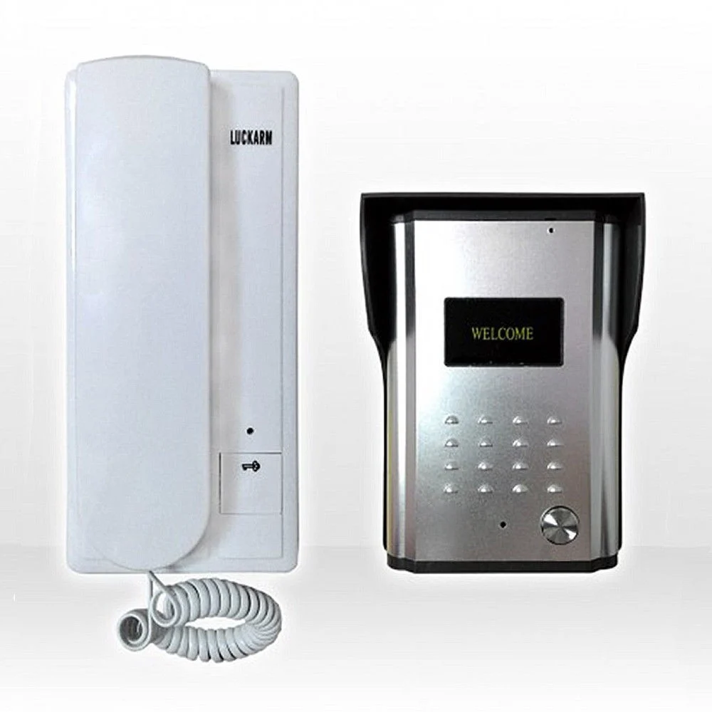 CITOFONO PER ESTERNO ESTERNI A 2 FILi PULSANTE APERTURA CANCELLO LUCKARM 3208A - TrAdE Shop Traesio