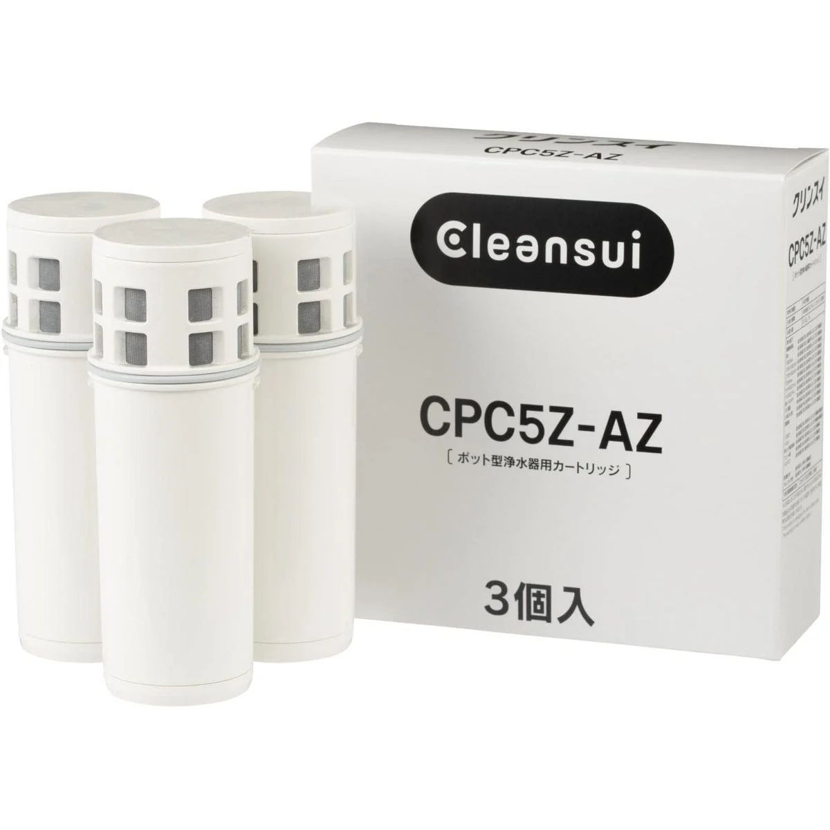 Cleansui Water Purifier Pitcher Cartridge Super High Grade CPC5 Pack of 3 - Mitsubishi Chemical Cleansui