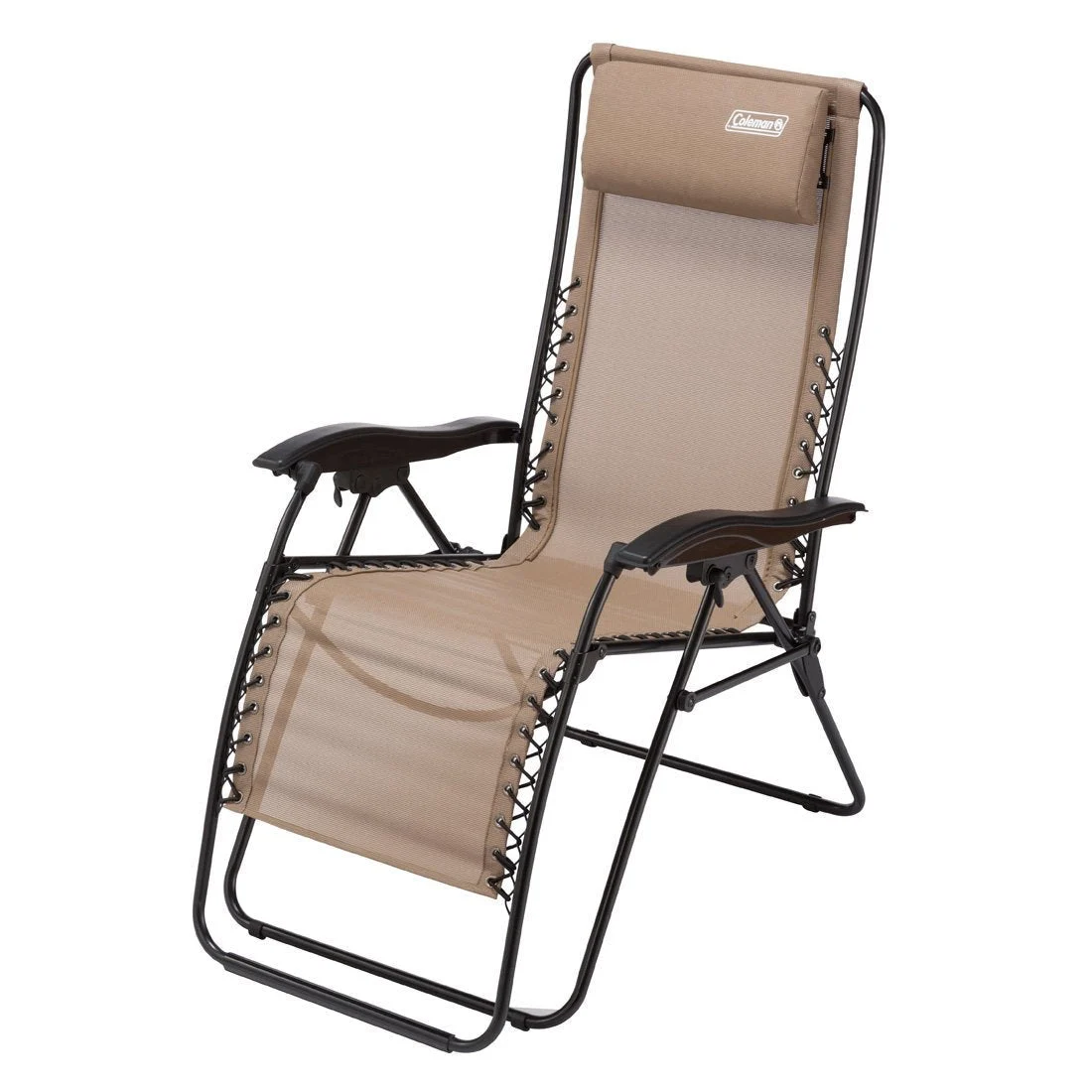 Coleman Sedia Pieghevole Reclining per Campeggio Facile Setup 100kg Capacità