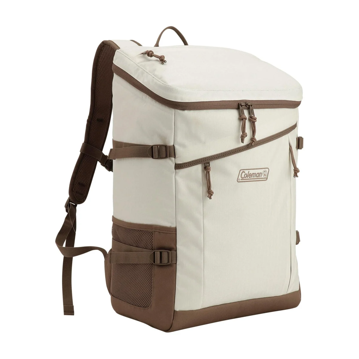 Coleman Zaino Walker Square Unisex Leggero 30L Nero Herringbone