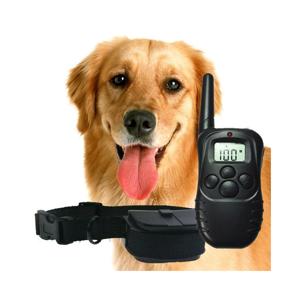COLLARE CON CONTROLLO REMOTO CANE GATTO DISPLAY LCD REMOTE PET TRAINING COLLAR - TrAdE Shop Traesio
